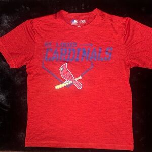 TX3 COOL St. Louis Cardinals Red MLB Baseball Officially Licensed T-Shirt Medium